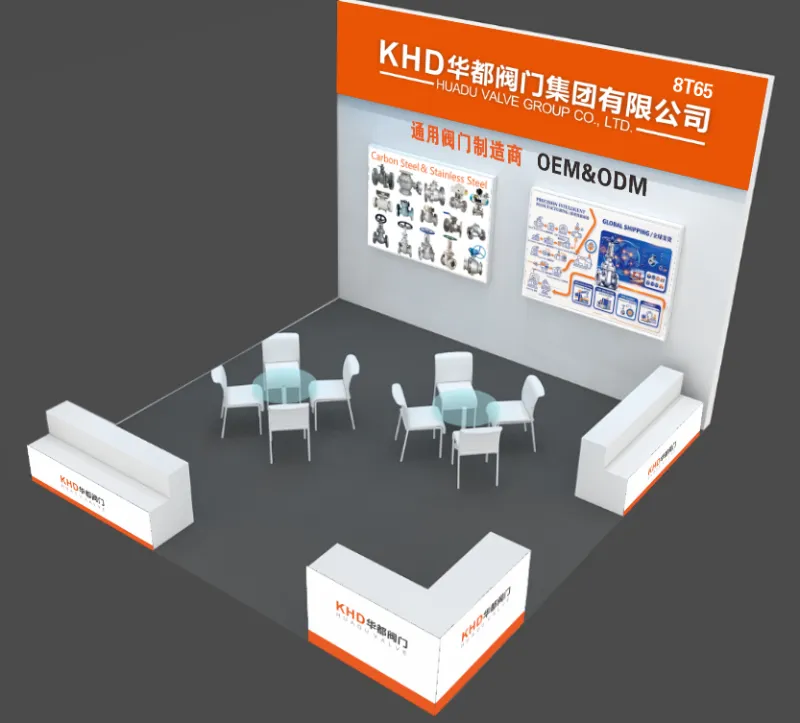 Komwe Mungakumane Nawo Gulu la Huadu Valve (KHD) mu Oct 2026? Zhejiang Int'l Valve Fair, Booth 8T65