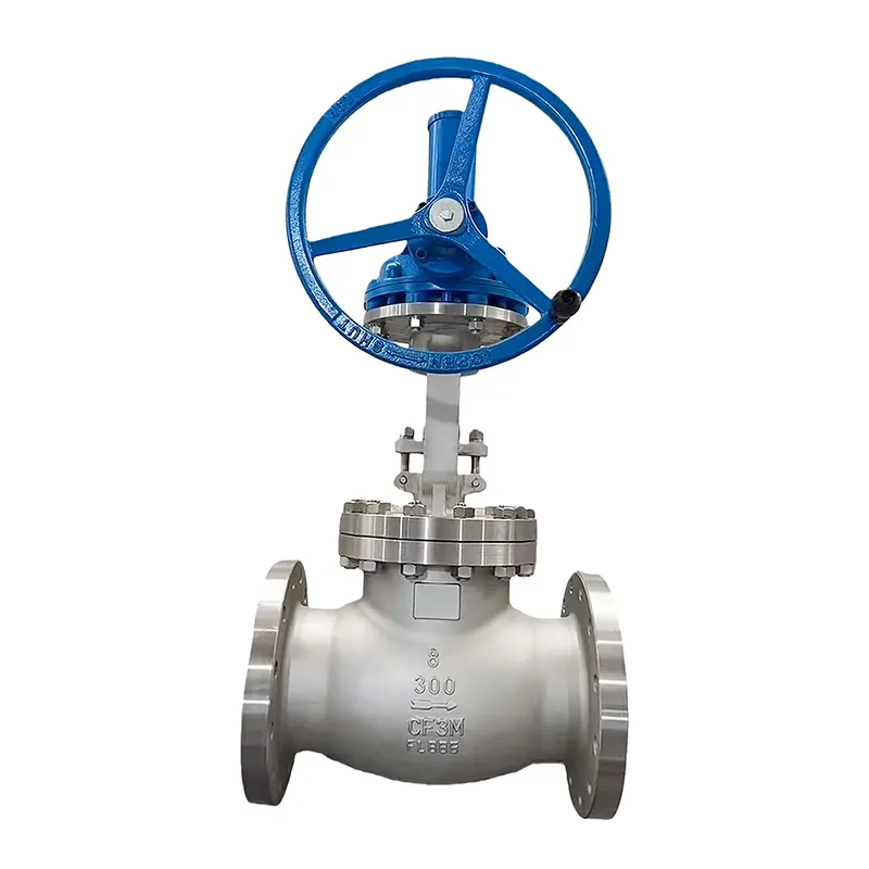 Chitsulo chosapanga dzimbiri cha 316 Flanged Globe Valve