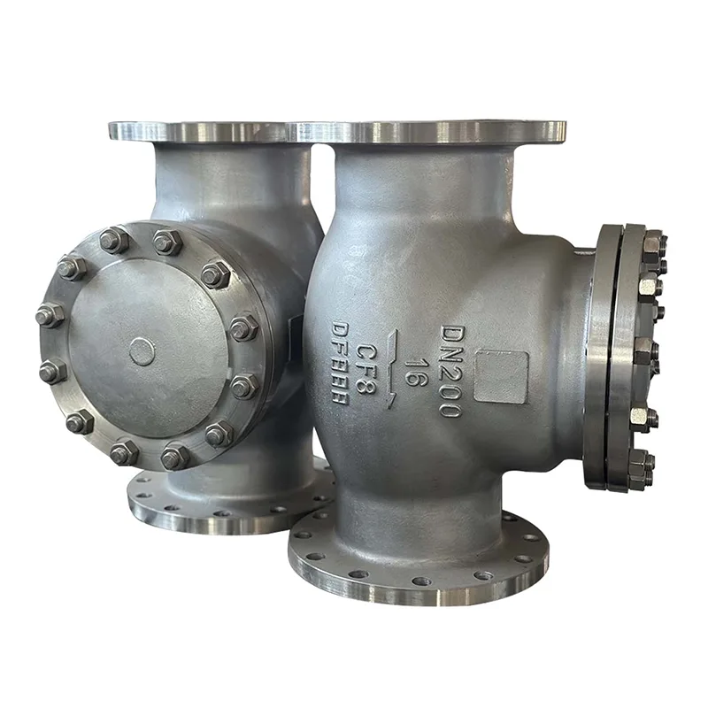 Chitsulo chosapanga dzimbiri Flanged Check Vavu